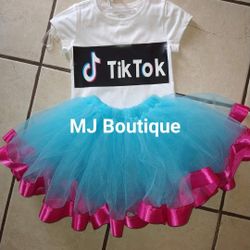  TikTok Tutu Set 