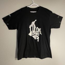Map Outline of Country Of Colombia Black Shirt Unisex XL Black T Shirt