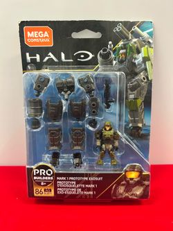 MEGA Construx Halo Mark 1 Prototype Exosuit 86 Pieces GLB71 Gaming READ
