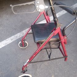 New Walker Missing Front Wheel 