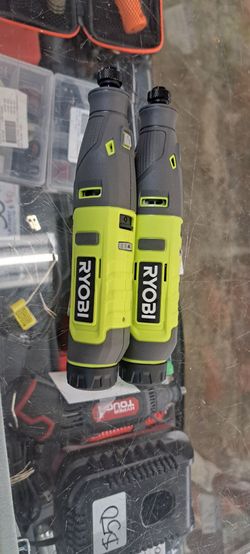 Ryobi Cordless Screwdriver – Lot of 2 and two sets of attachments