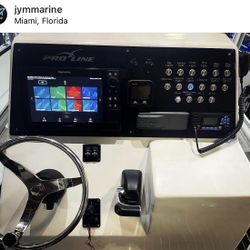 Custom Dashboard For Boats. Sound System 