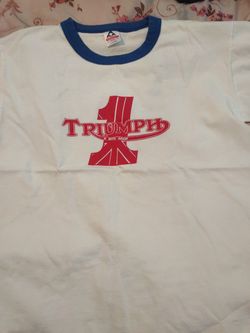 Triumph Ring T Shirt Large