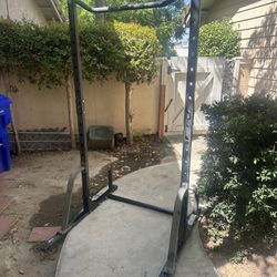 Squat Rack And Incline Bench