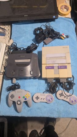 Supernintendo  and nintendo 64