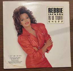 Rebbie Jackson – "R U Tuff Enuff" 12" Vinyl Maxi-Single (1988) Original 12-inch maxi-single