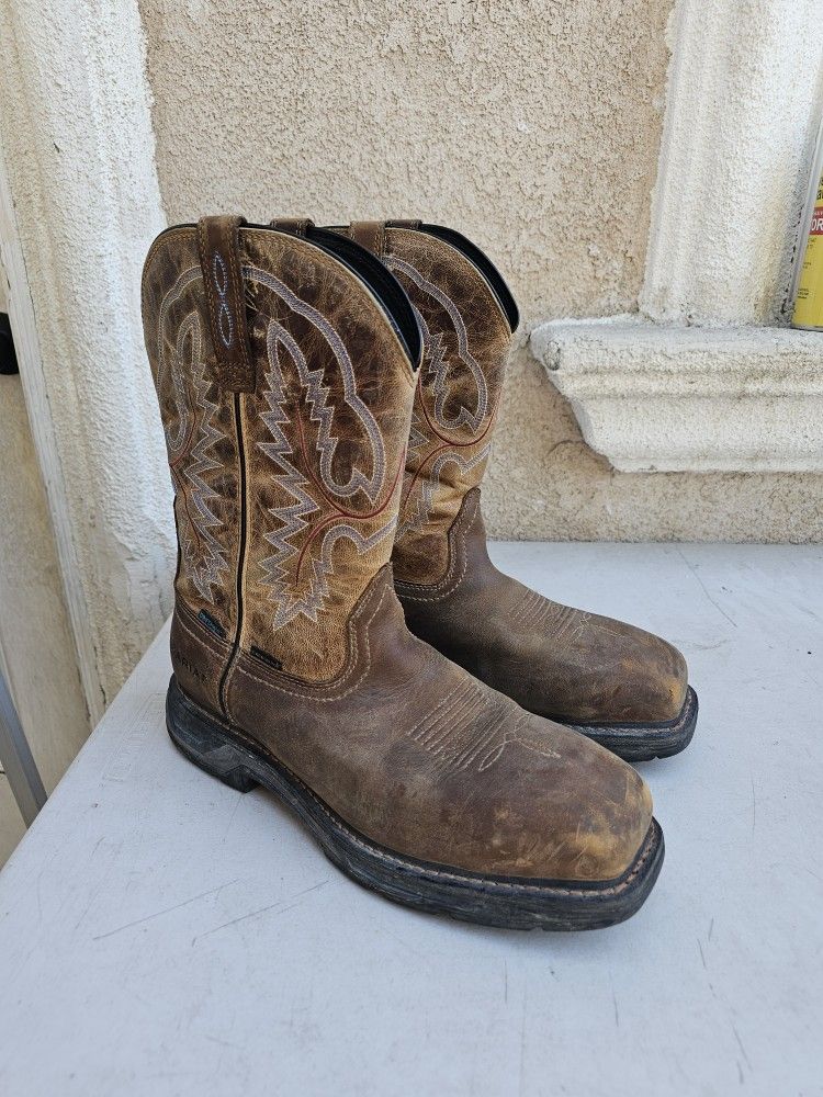 Size 11.5 Ariat Work Boots Composite Toe