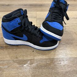 Blue Suede Jordans