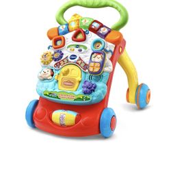 VTech Stroll and Discover Activity Walker 2 -in-1 Unisex Toddler Toy, 9-36 Months