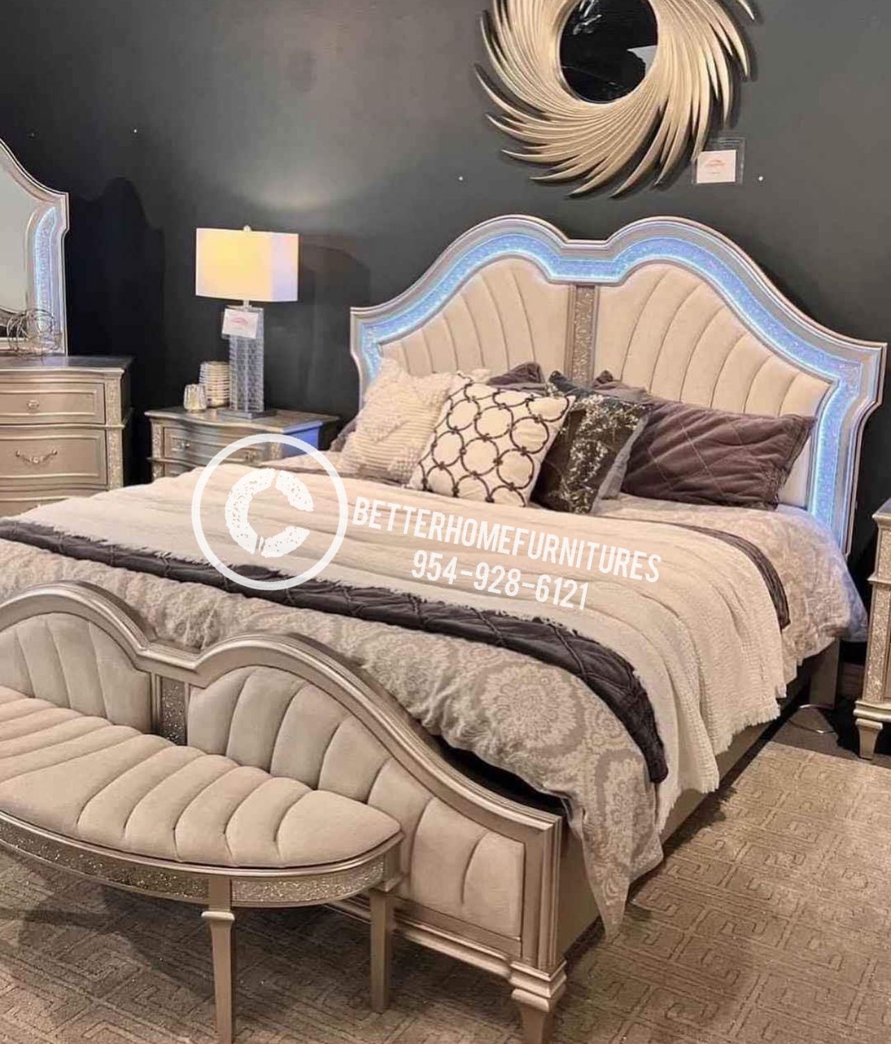 Brand New Bed Frames -Finance available No Credit Needed✅ (FREE ASSEMBLY INCLUDED)