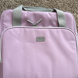 3 Ring Zipper Binder 3 Inch D-Ring, Binder with Strap 700 Sheet Capacity & Multi-Pockets School and Office Organizer, Compatible with 13-Inch MacBook 