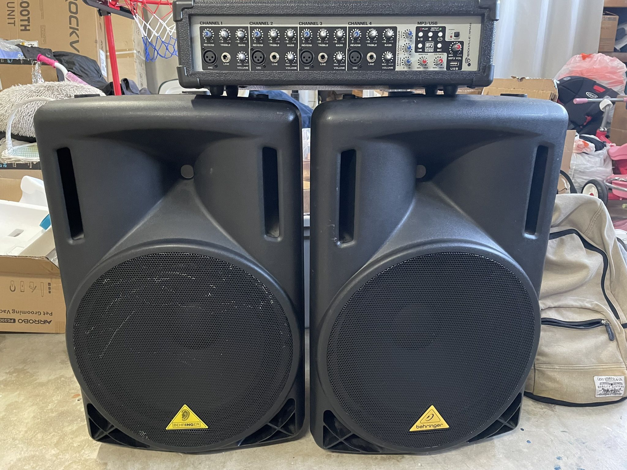 Speakers and Amp