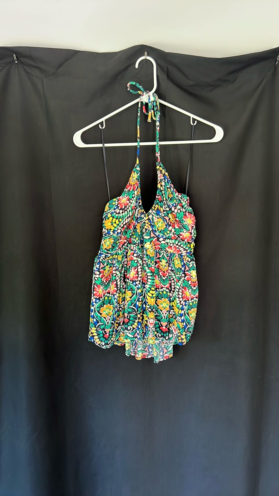 Old Navy Halter Tie Neck Top