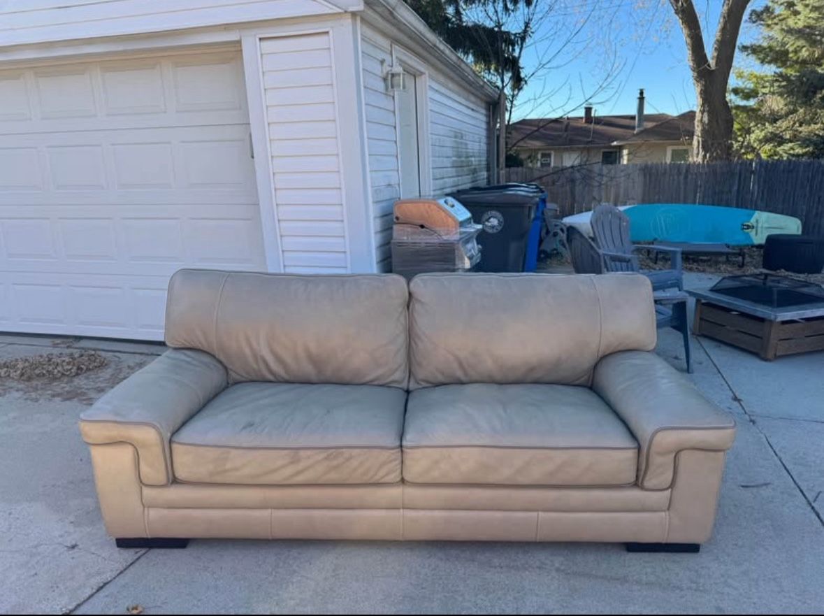 Leather Couch
