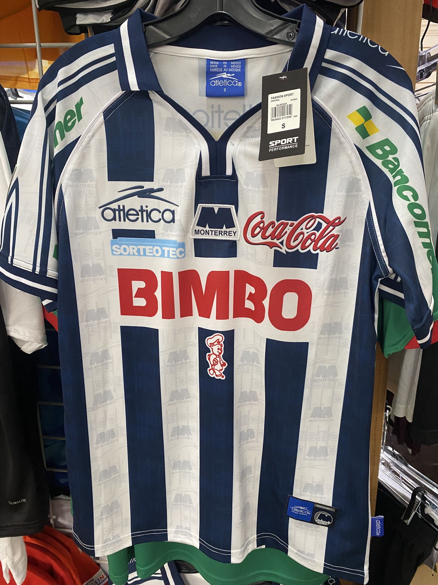 Monterrey Retro Soccer Jersey