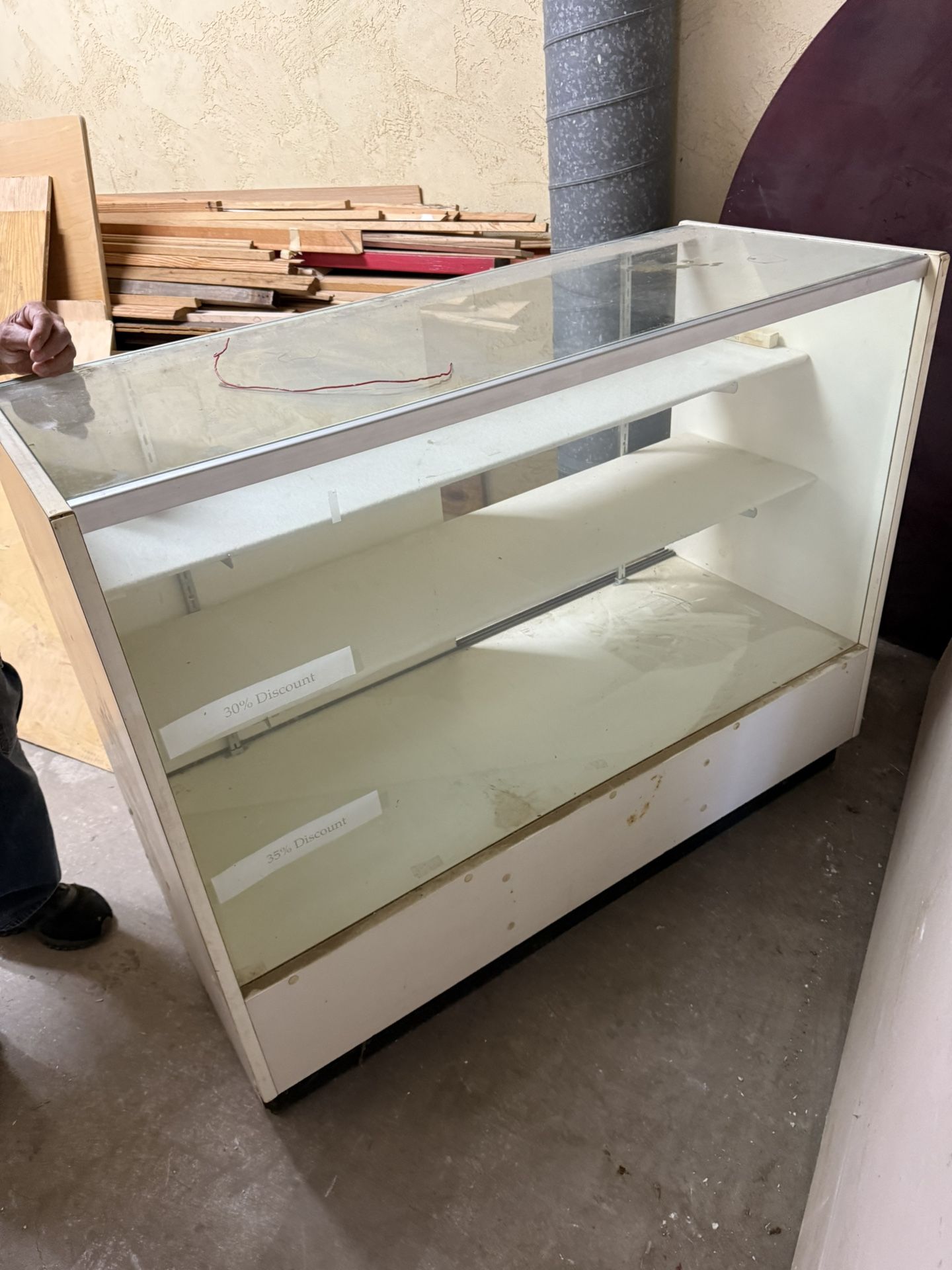 Free Display Cabinet- Pick Up At Park Blvd