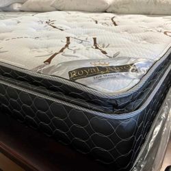 Royal Touch Memory Foam Bamboo Queen Size Set 