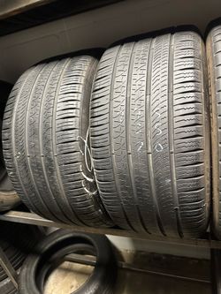 PAIR OF TIRE 275 35 20 PIRELLI 85% LIFE