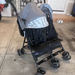 Jeep TurboGlyde Side by Side Double Stroller