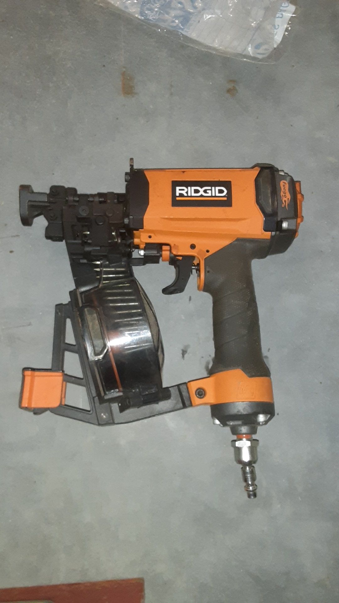 Ridge nail gun