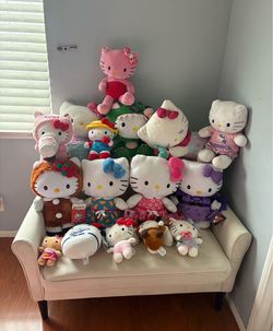 Hello Kitty Plushes