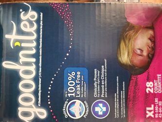 Goodnites Girl XL