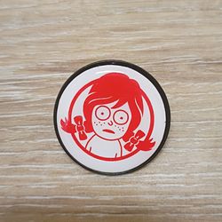 Rick and morty Wendy's pin collectible