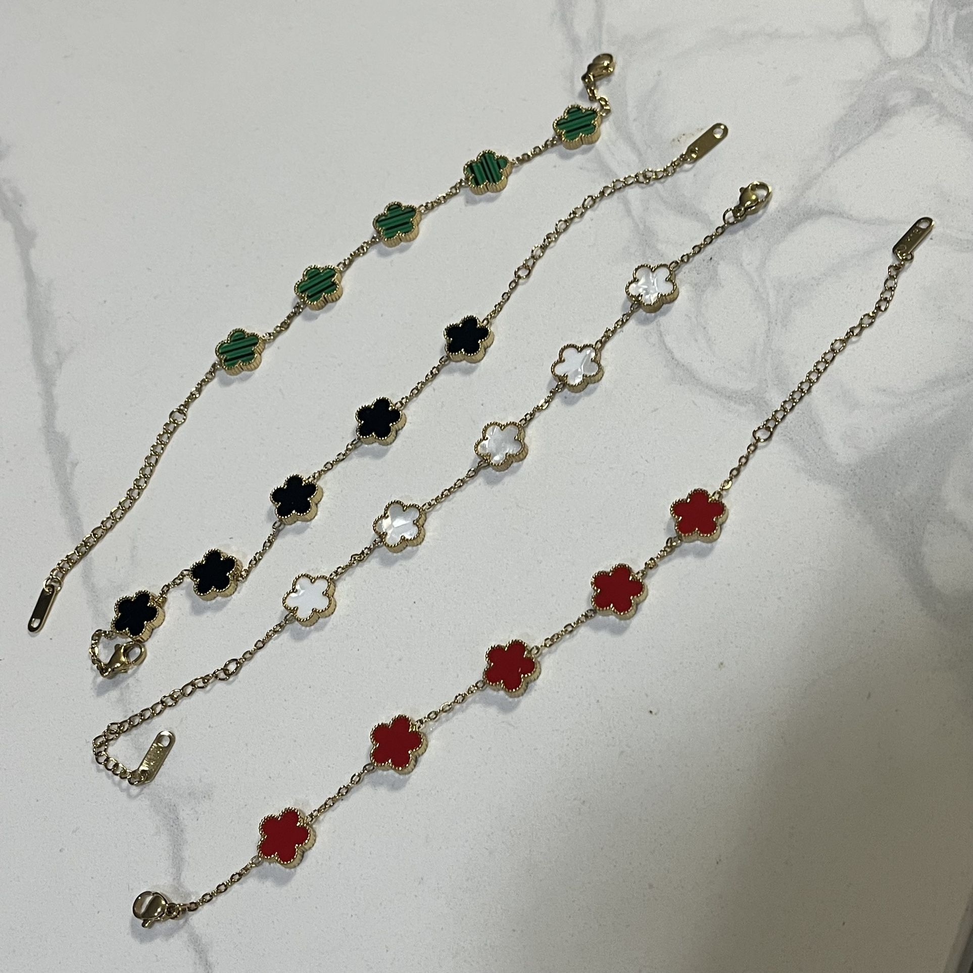 Gold Flower Bracelets