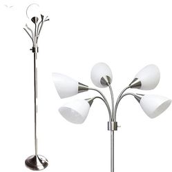 5 Head Floor Lamp With Lights 