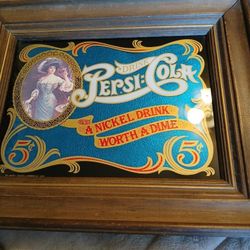 PEPSI COLA MIRROR.