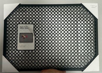 Magnetic metal bulletin board, moving make me an offer