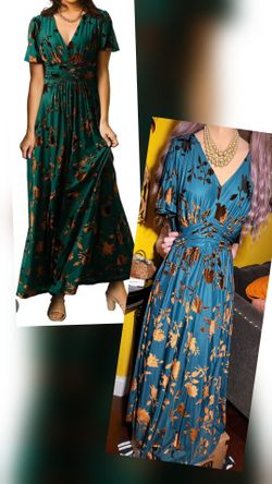 Maxi Velvet Dress