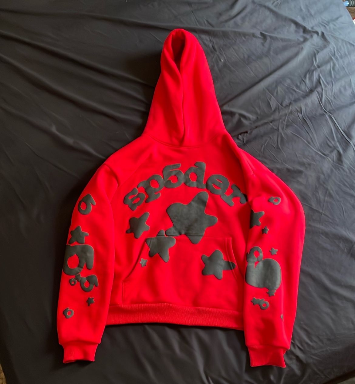 red spider hoodie