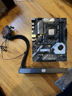 Ryzen 7 3700x With Asus Motherboard 8GB DDR4 And Watercooler AIO