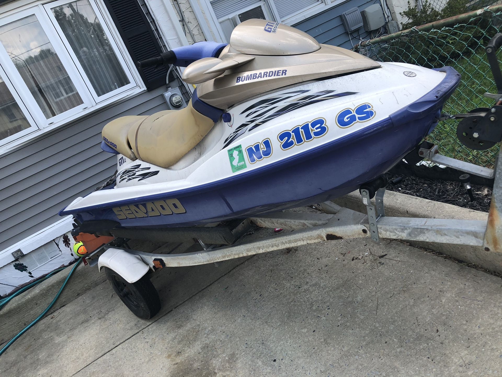 2002 seadoo gtile bombardier for Sale in Runnemede, NJ OfferUp