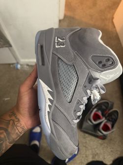 Jordan 5 wolf grey