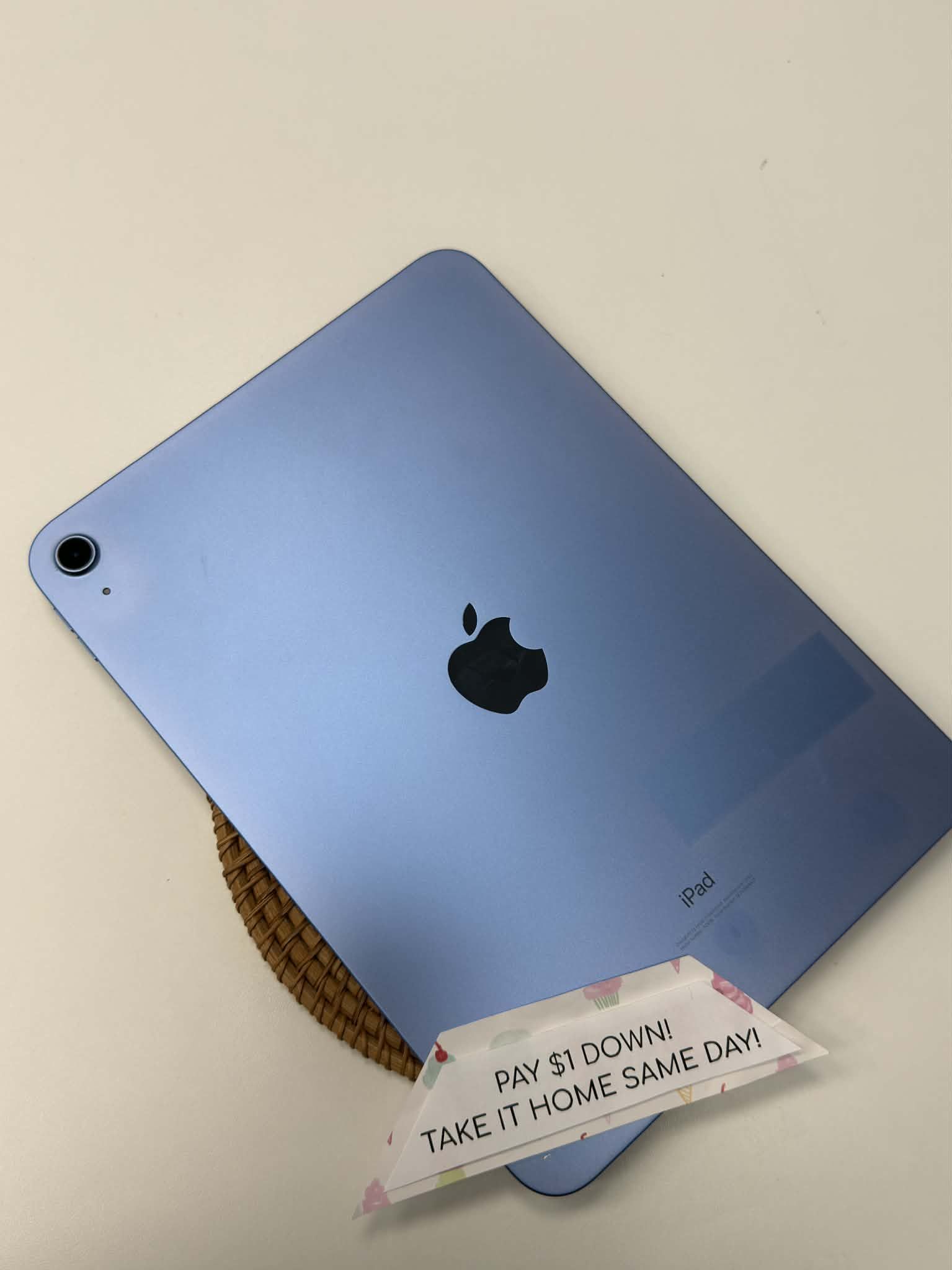 Apple iPad 10th Gen - Pay $5 DOWN AVAILABLE - NO CREDIT NEEDED