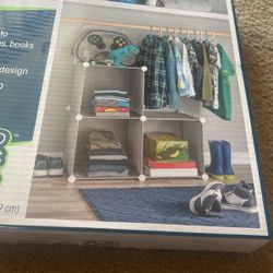 3-Cube Closet Organizer System 