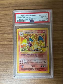 Charizard #4 Pokemon Celebrations PSA10