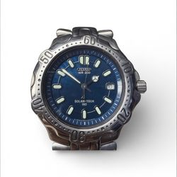 Citizen Eco-Drive Solar Tech 180 WR200 titanium. 