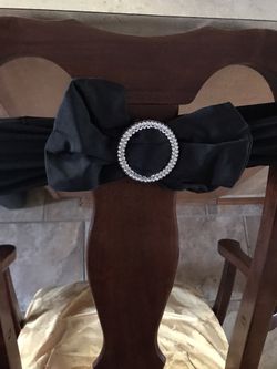 Stretch chair sashes