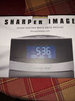Sharper Image Sound Soother White Noise Machine