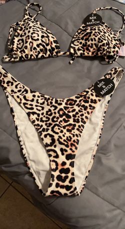 Brand New Leopard Print Bathing Suit 