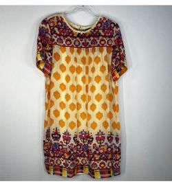 Anthropologie Tanvi Kedia Caltha Swing Dress Size M