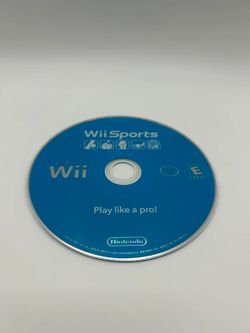 Wii Sports Nintendo Game Disc Only  - Tested & Plays Great
