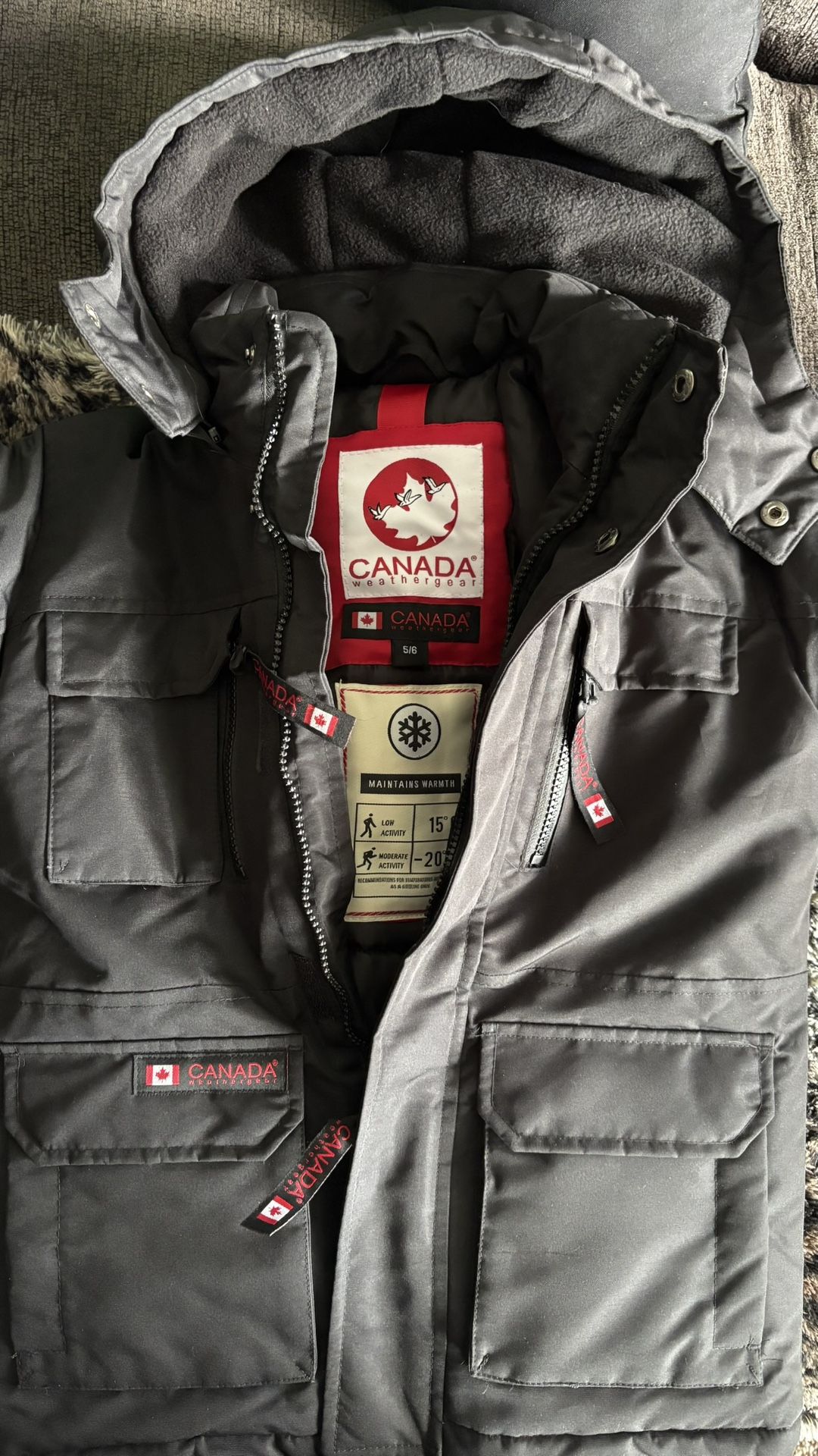 Kids Canadian Winter Coat