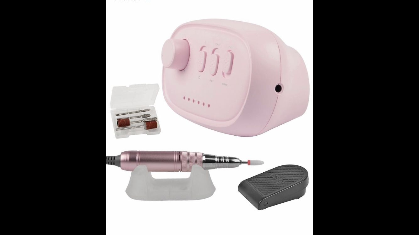 Pink Nail Drill Machine