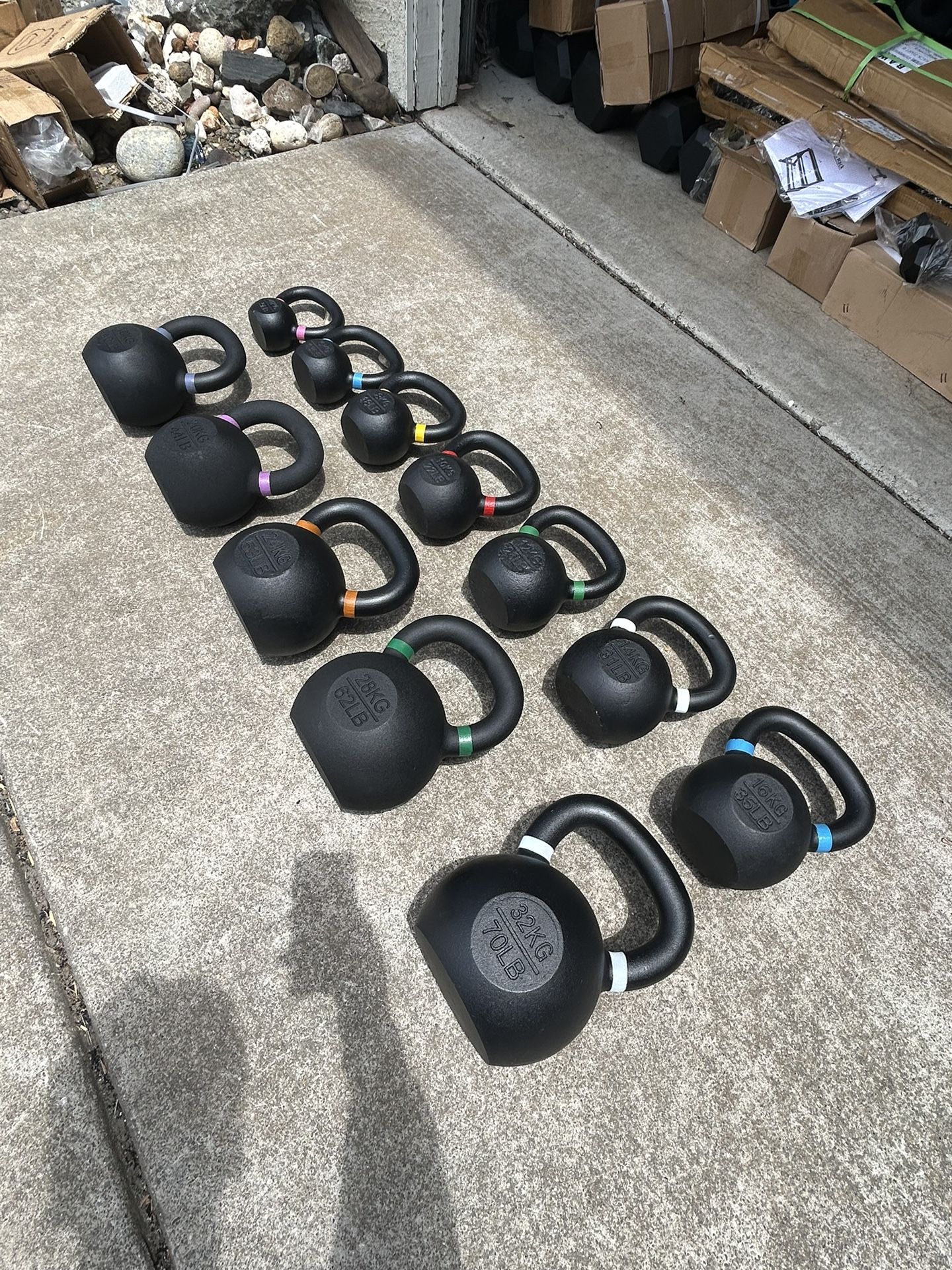 Brand New Kettle Bells $1.25 Per Pound