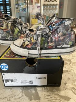 DC Comic converse Toddler 8