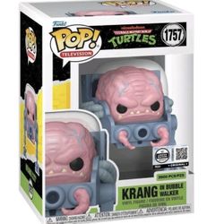Funko Pop! Krang in Bubble Walker #1757 LE Exclusive 3500 Pcs w/ Pop Protector